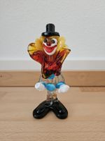 Vintage Clown Figur aus Murano Glas bunt ca. 20cm