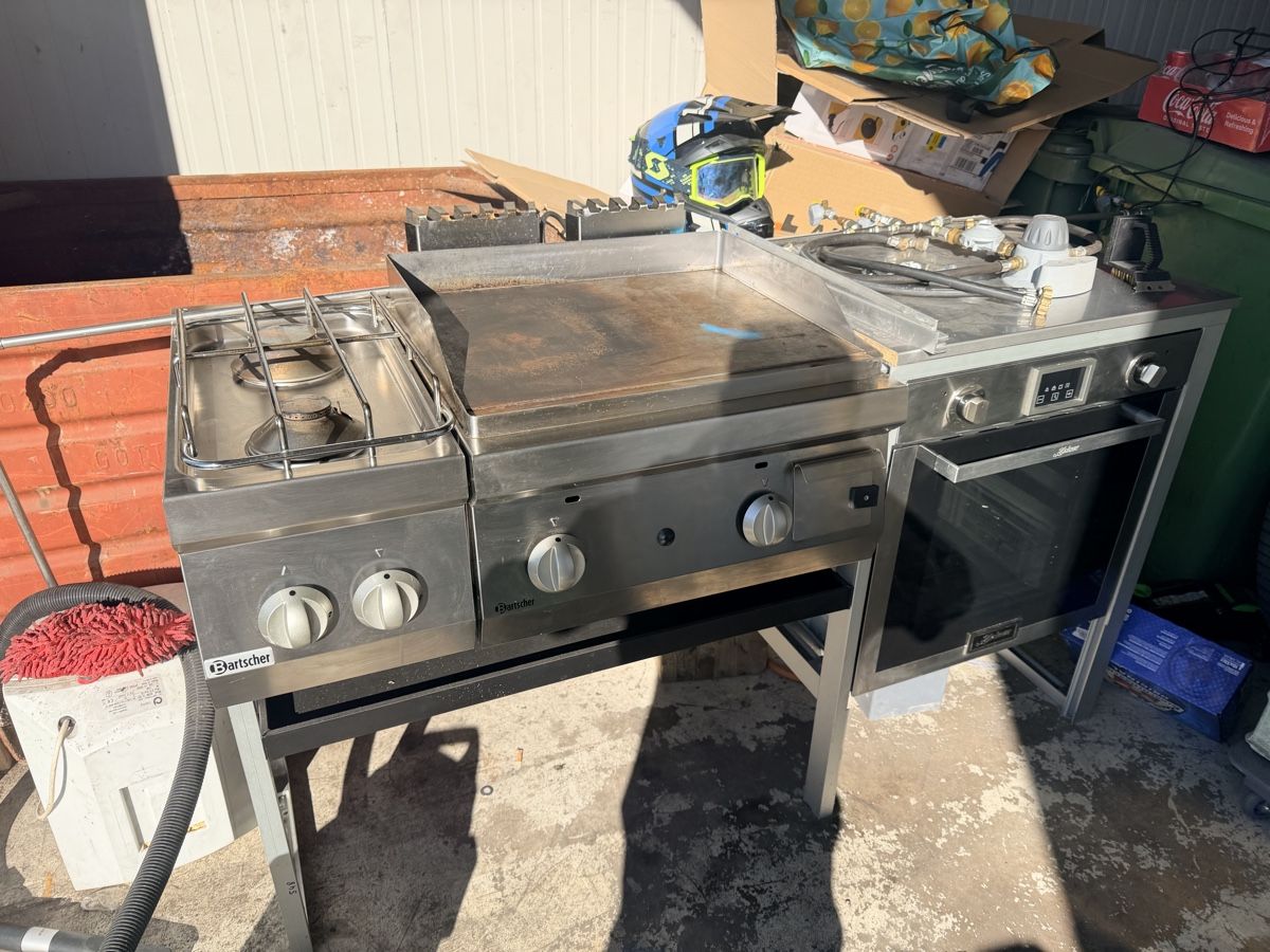 Cucine: Four à gaz professionnel kaiser plancha Bartscher, – Usato da Oleyres venduto da adr_z6qn