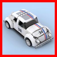 Bausatz Herbie VW Käfer Klemmbaustein Film 53 ein toller