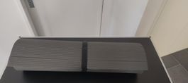 Fitnessmatte Gymnastikmatte grau extra dick Yoga Pilates