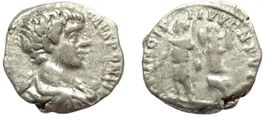 CARACALLA AR Denarius (196-198 AD) – Principi Ivventvtis
