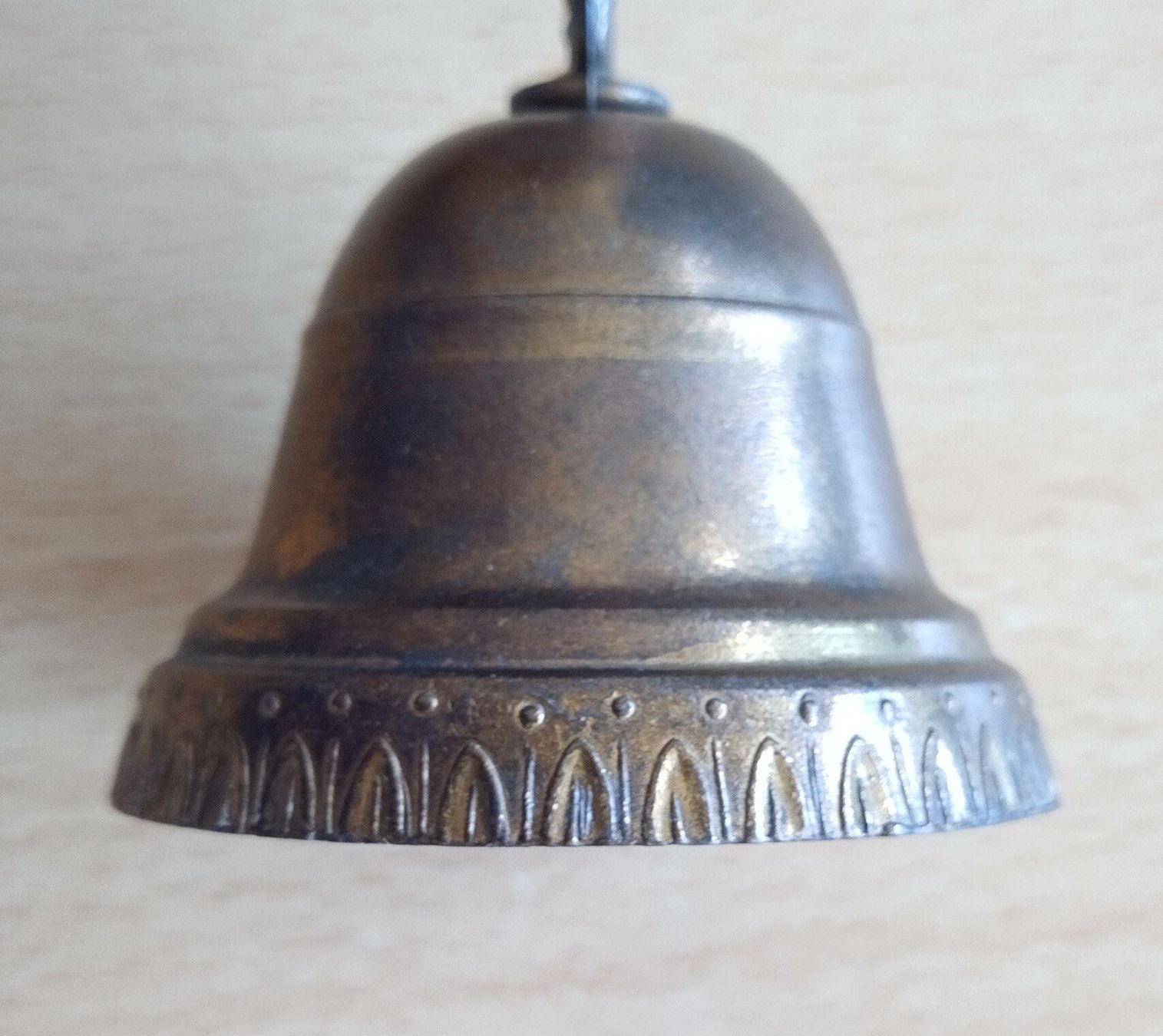 Campanacci mucche: Antike Tischglocke / Handglocke aus Messing – Usato da Jona venduto da Argus36 3
