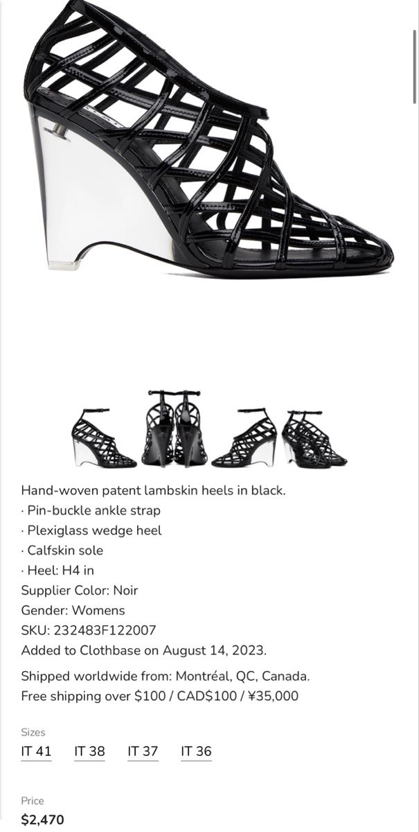 Alaia Scarpe da donna: Alaïa shoes np 1050,- – Nuovo e nell'imballaggio originale da Fahrweid venduto da Stellar_times 3
