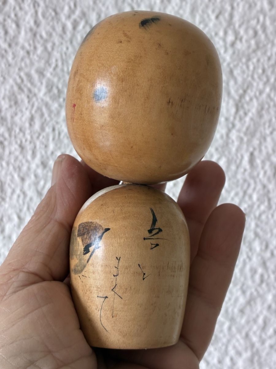 Statuette: Japon kokeshi doll puppet vintage – Usato da St-Aubin-Sauges venduto da asianart 2
