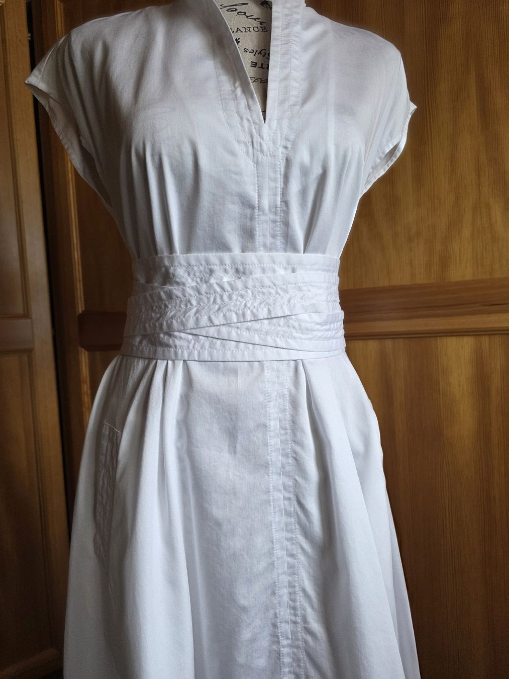 Peserico Robes: Abito bianco Peserico – D'occasion à calpiogna par dadalter 6