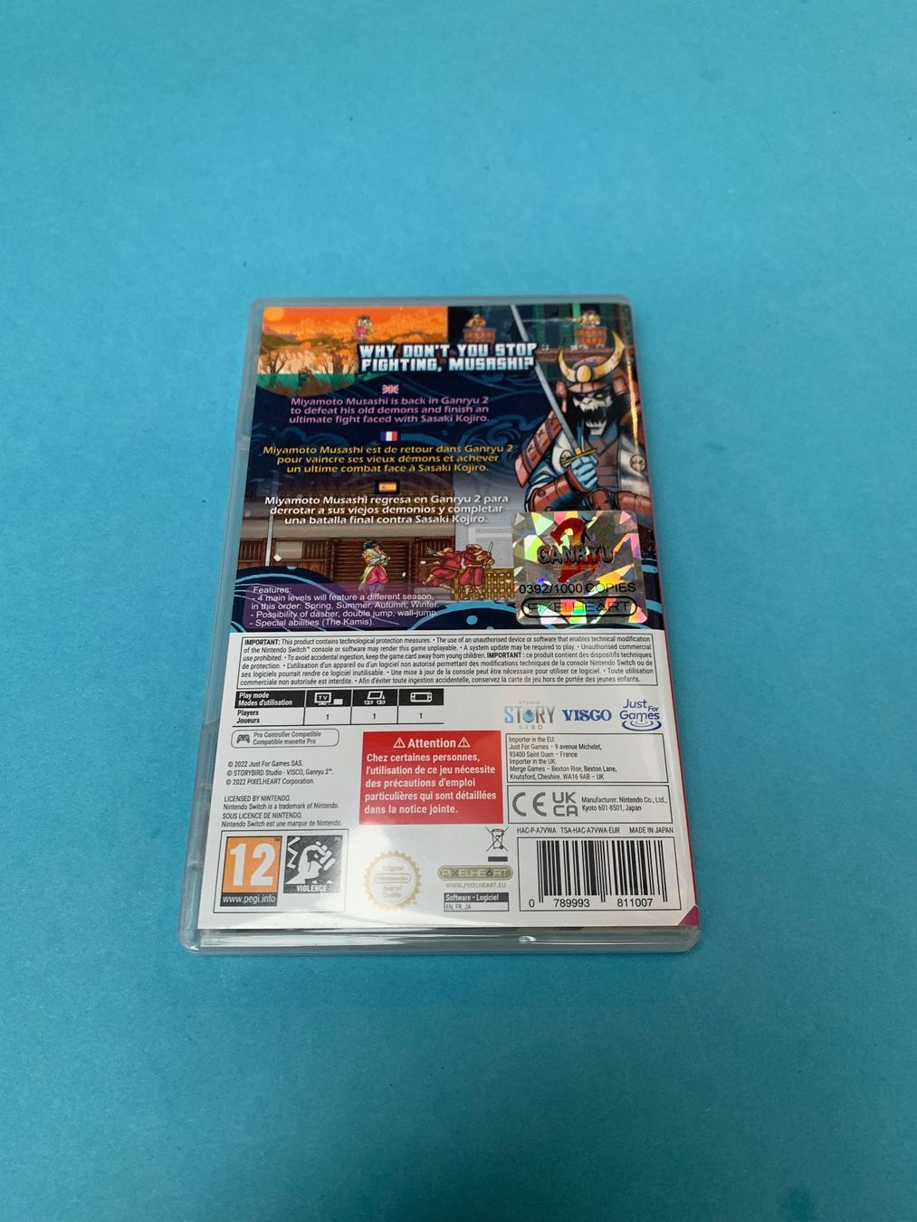 Nintendo Spiele: Switch / Ganryu 2 – Gebraucht aus Kölliken von sergesellsretro 1