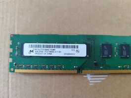 4GB DDR3 PC3-10600U RAM Memory Stick