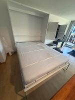 Schrankbett samt Matratze