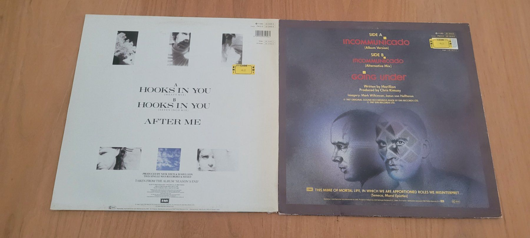 Vinyles: 2 Maxi  Marillion – D'occasion à Martigny par MZ-67 1