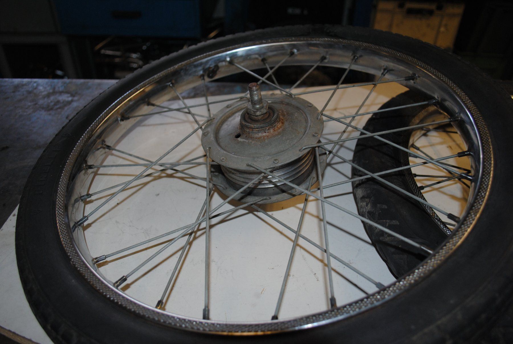 Piaggio Parti ricambio per ciclomotori: Speichenräder Piaggio 16"  ( Felgen ) – Usato da Subingen venduto da Baergarage 3