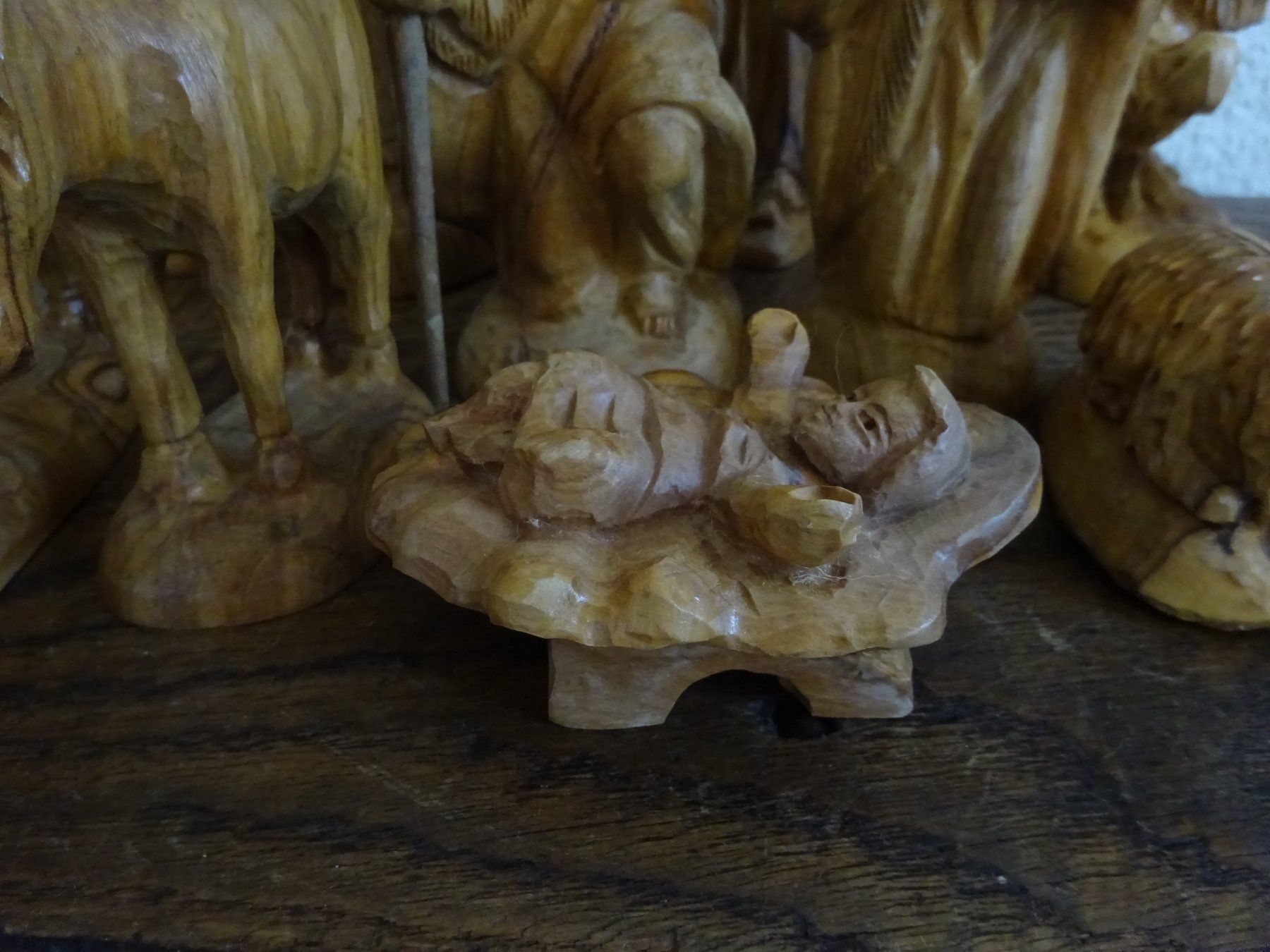 Skulpturen & Statuen: Palästina Krippe / Holz, vollständig – Gebraucht aus Esslingen von eintagammeer 6