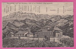 Panorama von der Hochalp bei Urnäsch Cton. Appenzell