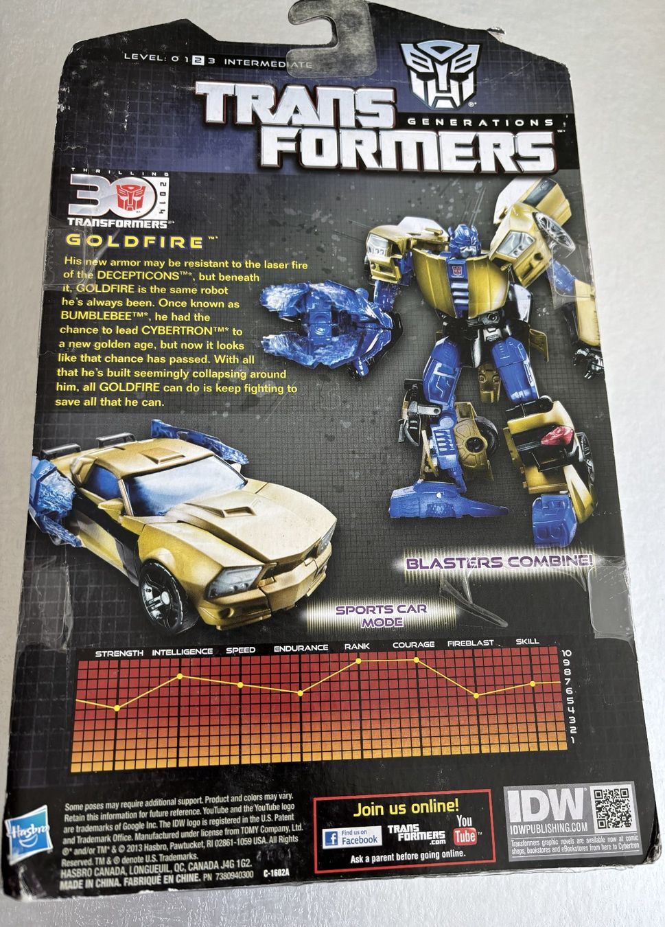 Hasbro Statuette: Transformers Thrilling 30 Goldfire (Deluxe Class) – Nuovo e nell'imballaggio originale da Founex venduto da spf_b7sg 1