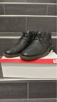 Gefütterte schwarze Lederschuhe, Grösse 41 - Herbst/Winter