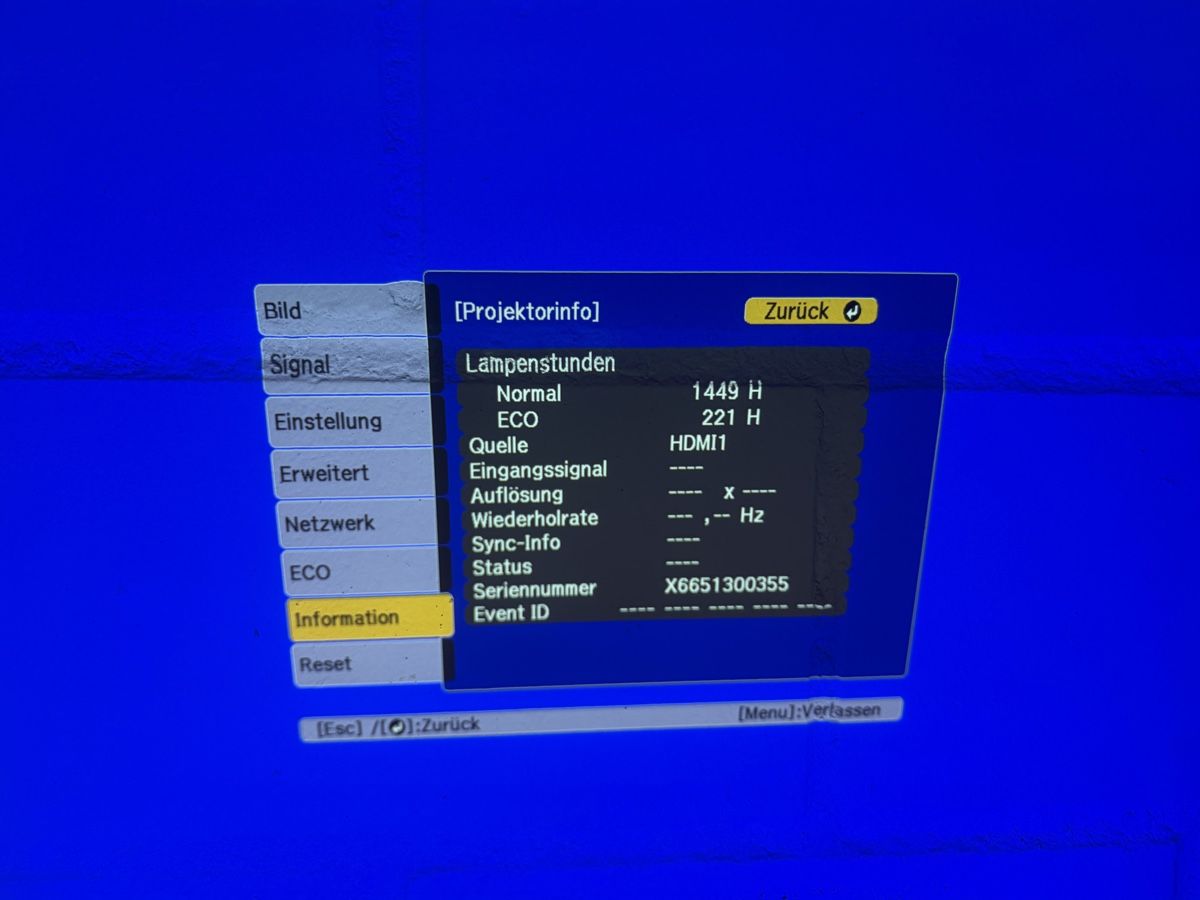 Epson Proiettori: Epson EB-2250u Beamer – Usato da Uznach venduto da pegasus101 4