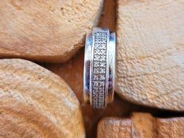 Esprit Ring 925er Silber Zirkonia massiv 16 gramm