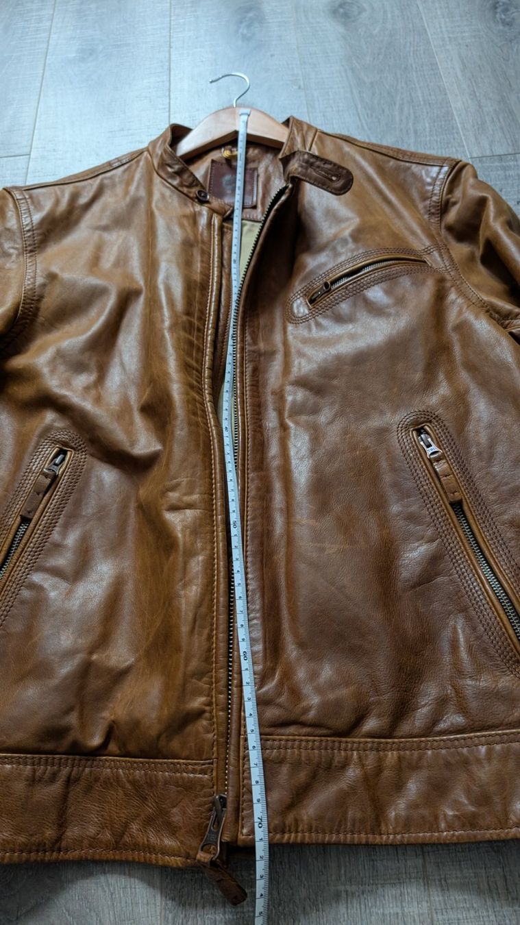 Timberland Giacche: Timberland Leather Jacket -  Brown, Size L – Usato da Vevey venduto da dal_2m29 6
