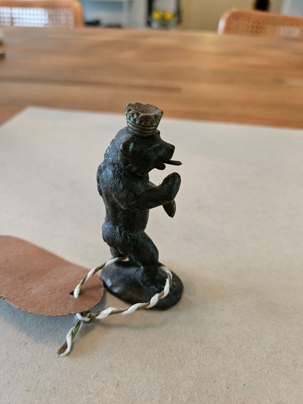 Sculture & Statue: BÄR MIT KRONE BRONZE – Usato da Locarno venduto da ICARO8 2