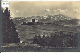 Gasthaus Gäbris mit Säntiskette