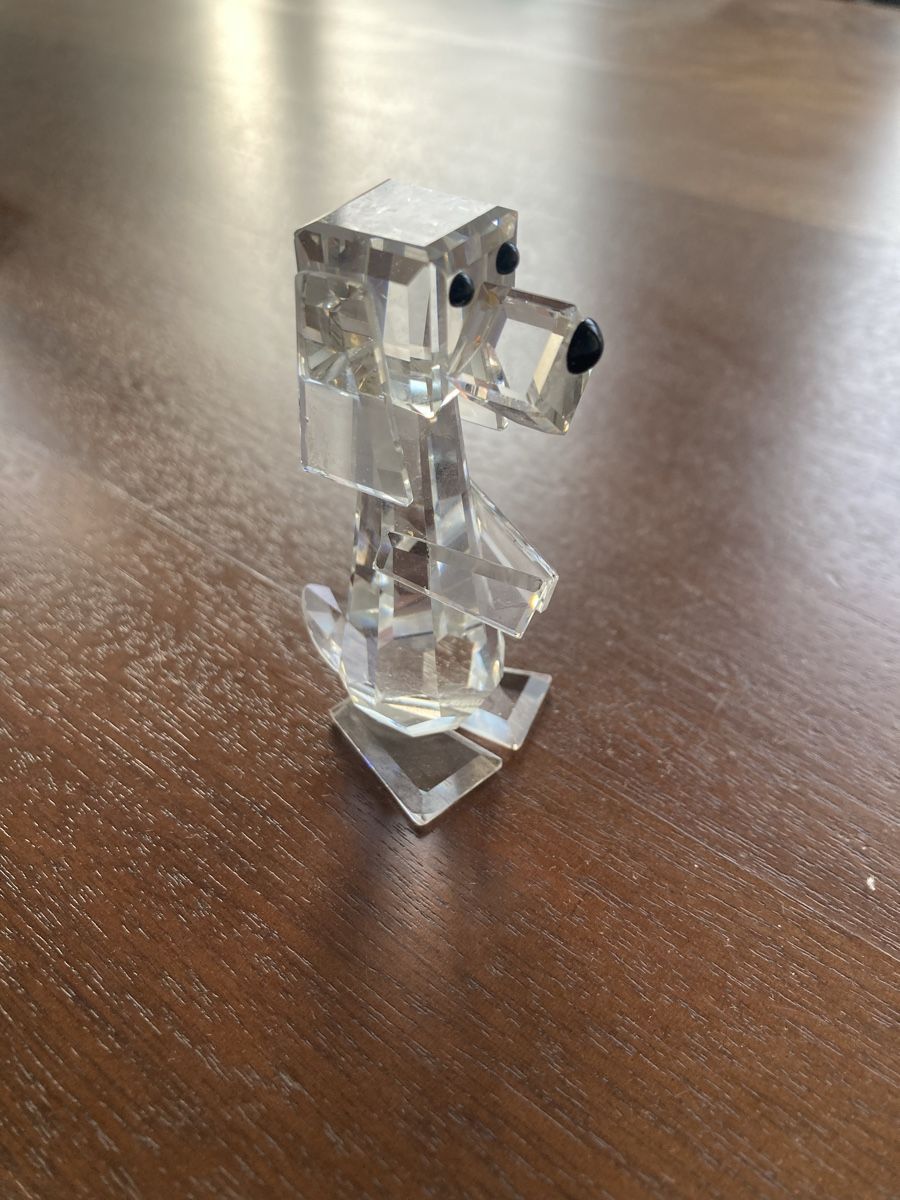 Swarovski Statuette: Swarovski, kleiner Hund – Usato da Zürich venduto da mainau16 2