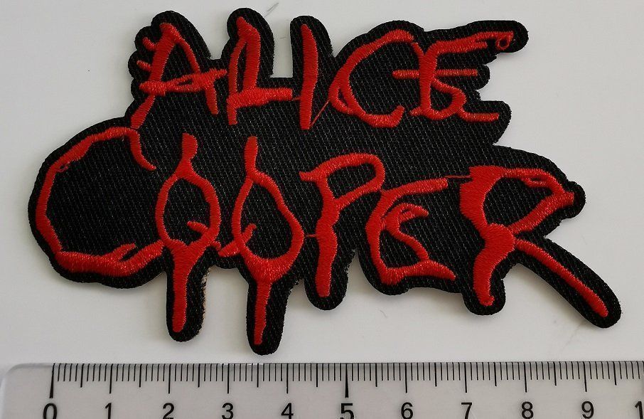Patches: Alice Cooper - Aufnäher (neu) – Neu und originalverpackt aus Wilen b. Wollerau von morethanmusic