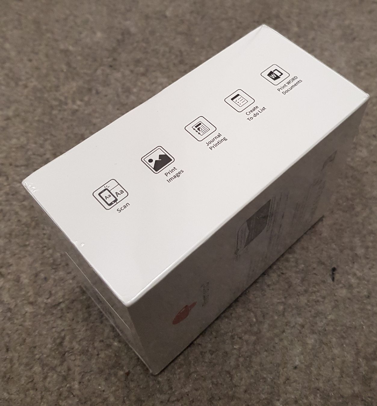 Stampanti: Phomemo T02 Bluetooth Thermodrucker inkl. 3er Papier-Set – Nuovo e nell'imballaggio originale da Dachsen venduto da Topparts1 5