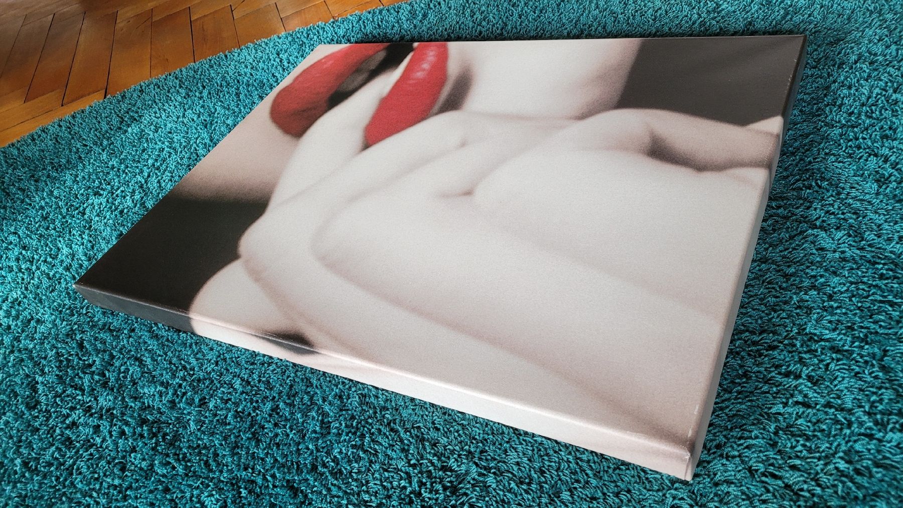 Poster & Bilder: Bild Frau auf Leinwand – Gebraucht aus Warth von aussieaussie 1