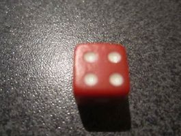 Würfel rot