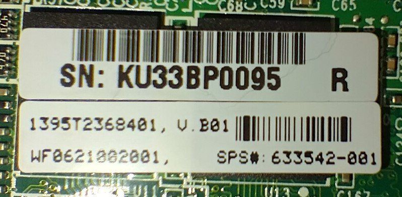 Hewlett Packard Serveurs: 633542-001 Cache Module für HP Smart Array – D'occasion à Luzern par tEcNeC 1