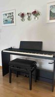 Digitalpiano Korg B2 schwarz mit Klavierbank gebraucht