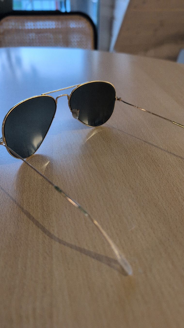 Ray-Ban Lunettes & Verres: Ray-Ban Aviator dorati - manca supporto e nasello – Défectueux à Monnaz par dan_9287 3