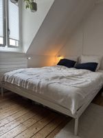 Bettgestell weiss Vevelstad 160x200cm 