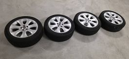 Original Opel Alufelgen 17" mit Winterreifen 205/50 R17