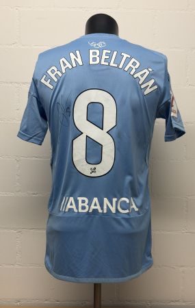 Celta Vigo 23/24 – Fran Beltrán Matchworn signiertes Trikot