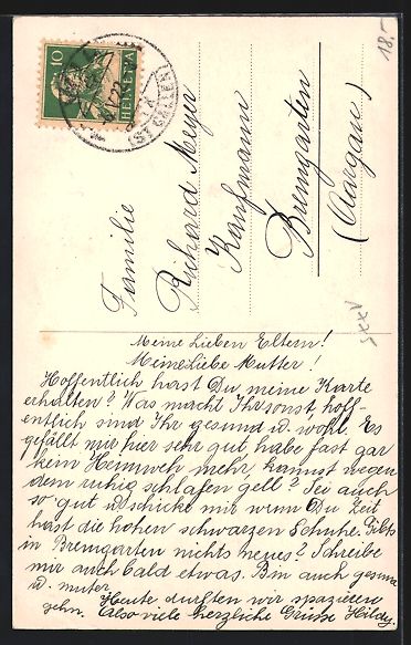 Cartes postales: Wil / SG, Töchter-Institut St. Katharin – D'occasion à Berlin par bartko-reher 1