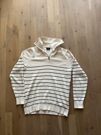Massimo Dutti Herrenpullover Gr. M gestreift