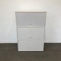 Lista Office LO Qub Modul-Kombination 3-OH Reinweiss ohne