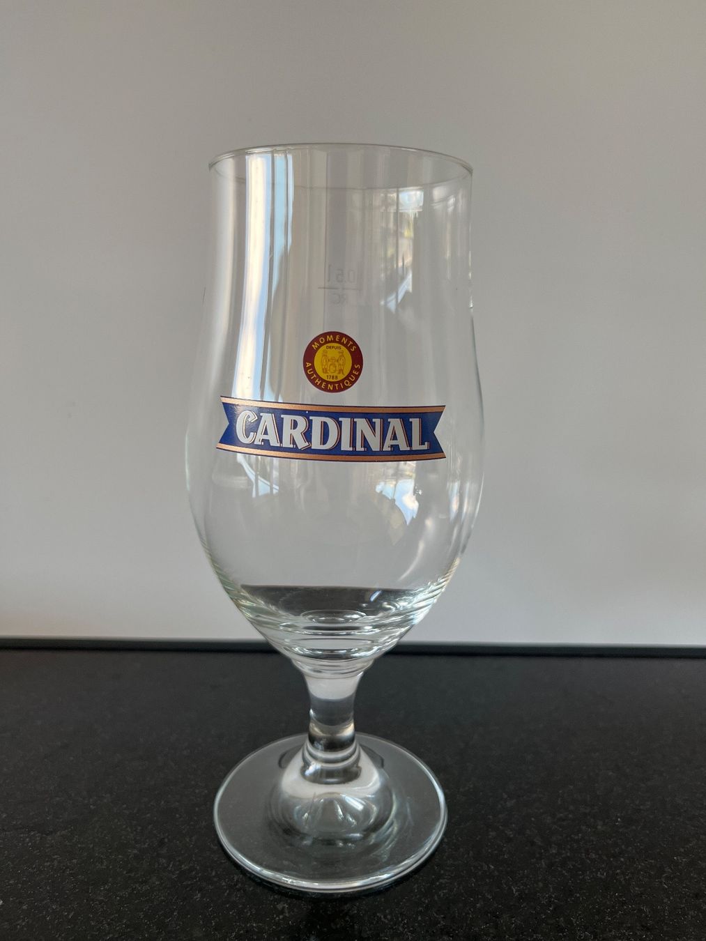 Cardinal Gläser: RC - Vintage Bier Glas, 0.5L, Cardinal, Tulpe – Gebraucht aus Luzern von Jiggy_8898