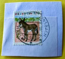 Nr.868 mit Stempelt Esel   