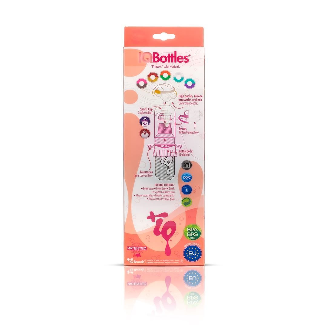 Trinkflaschen & Thermosflaschen: IQBottles Princess Pink, Trinkflasche – Neu und originalverpackt aus Wettingen von kochshop 2
