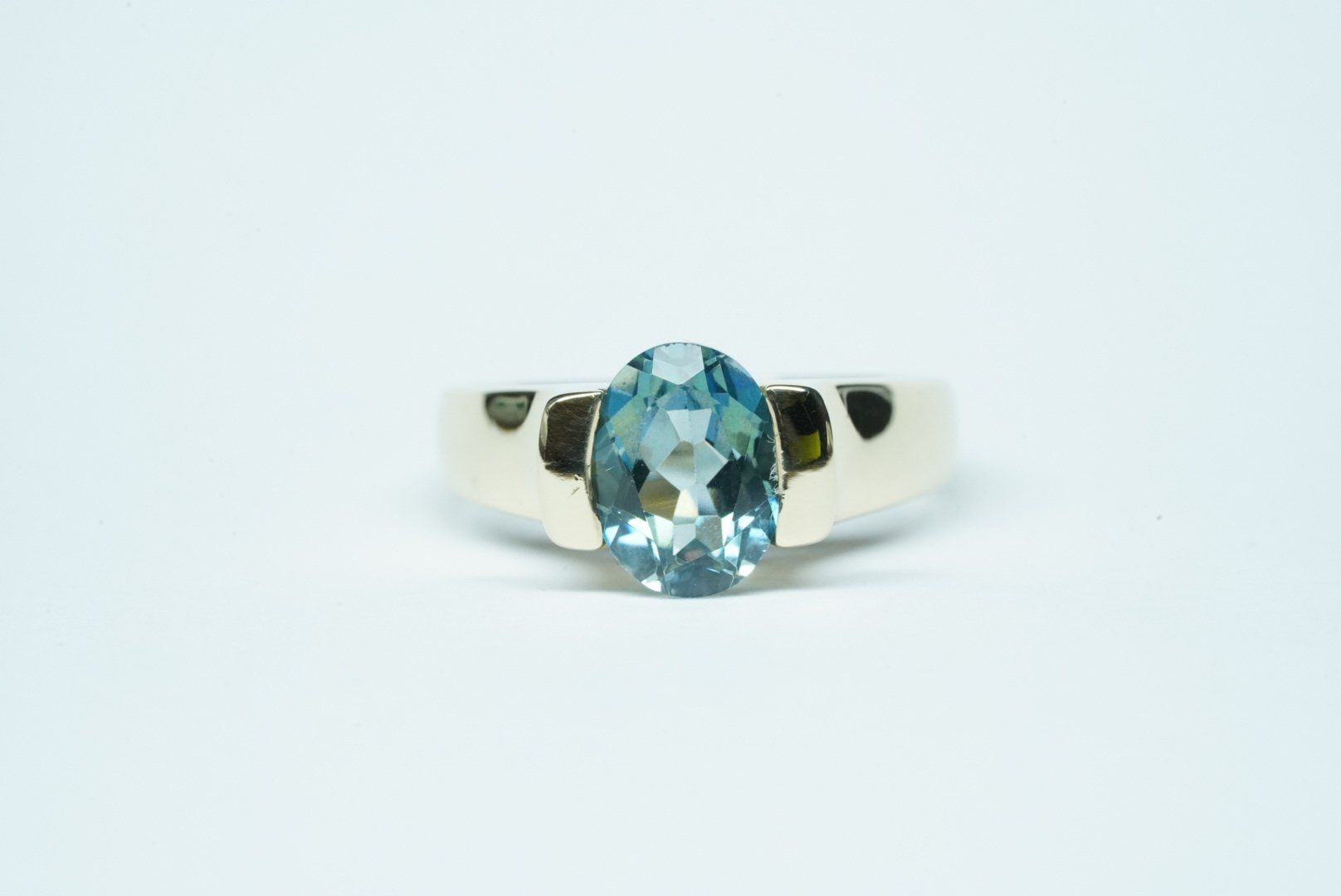 Anelli: Fingerring 9k Gelbgold mit Topas – Usato da Bülach venduto da Re-Jewelled