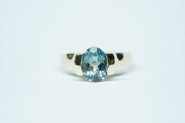 Fingerring 9k Gelbgold mit Topas