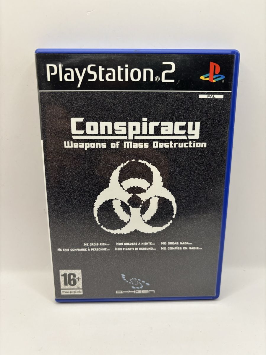 Jeux: Conspiracy Weapons of Mass Destruction PS2 – D'occasion à Genève par sho_67qj