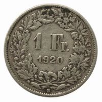 1 Franken Silber 1920