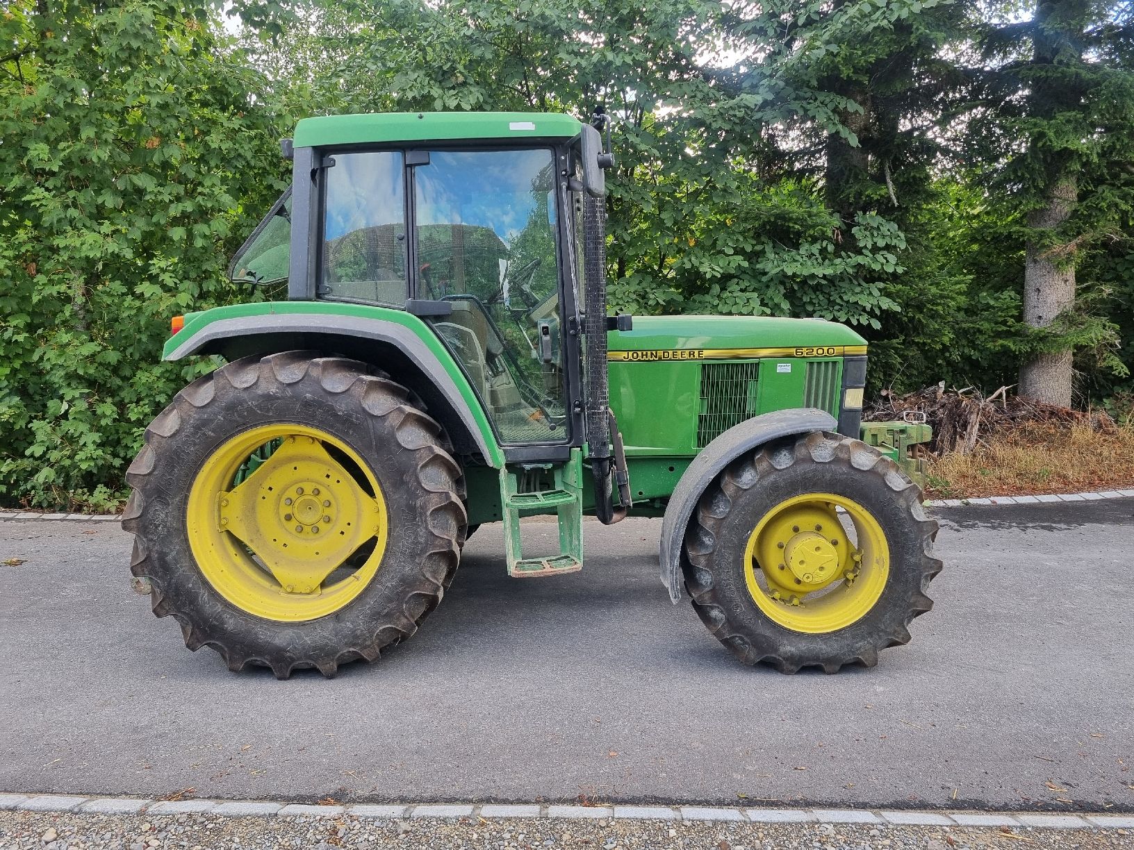 John Deere Trattori: john deer 6200 – Usato da detligen venduto da holztech 1