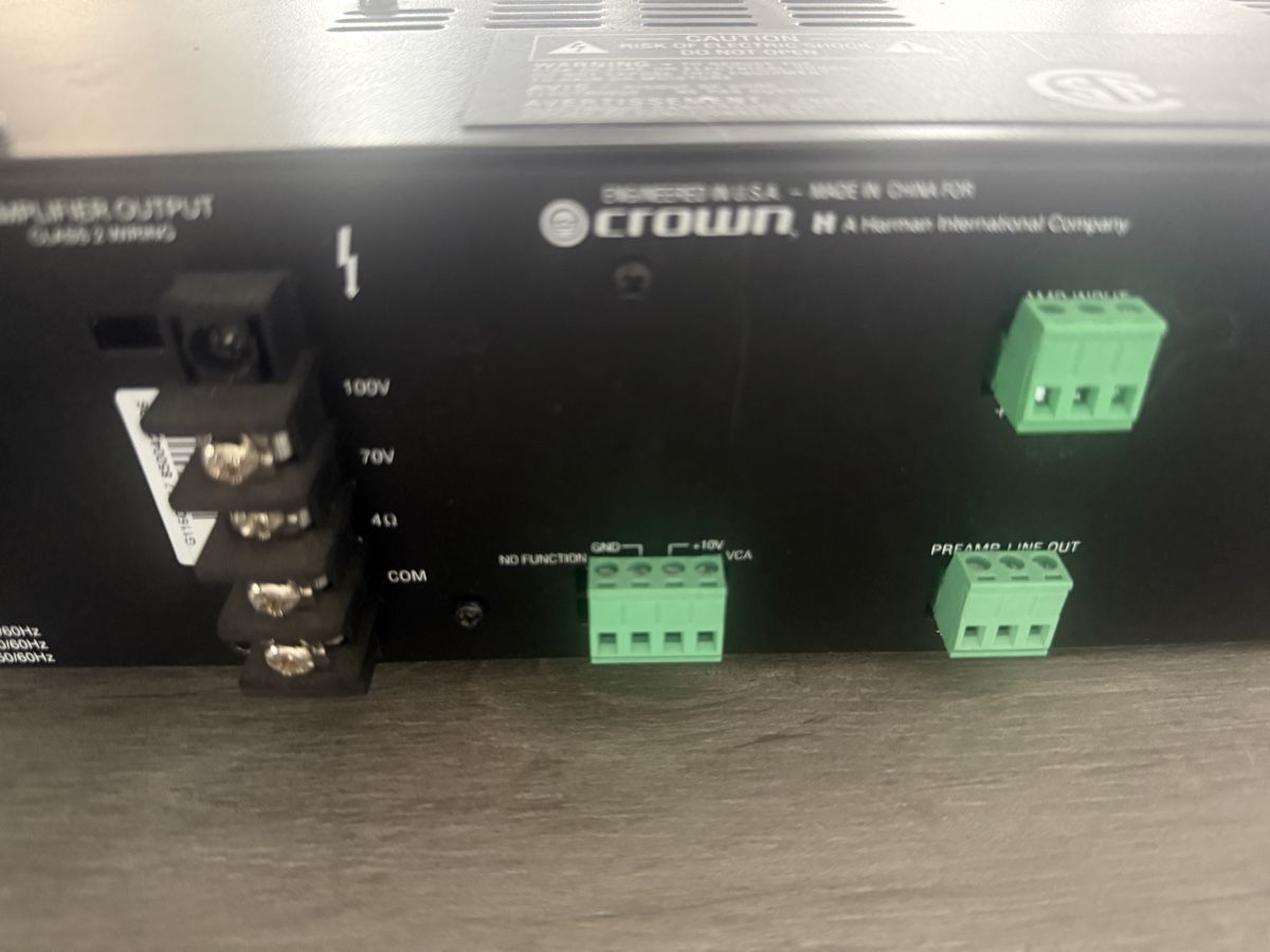 Amplificatori: Crown 1160A Endstufe – Usato da Sirnach venduto da theitguy8370 3