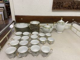 Noble Kaffeeservice Hutchenreuther/Tirschenreuth 49tlg.