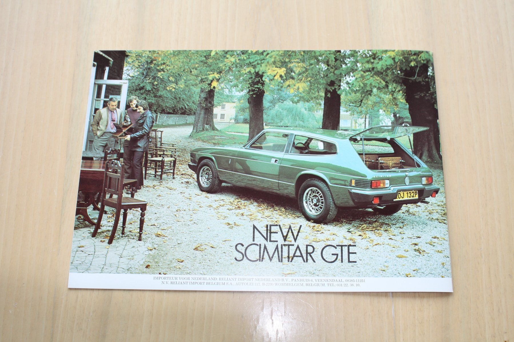 Dokumente: Relaint Scimitar GTE Prospekt NL – Gebraucht aus Wikon von erwin400 6
