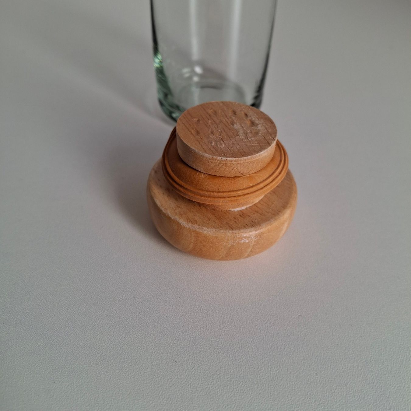 Contenitori & Simili: bocal vintage verre bois – Usato da Neuchâtel venduto da Rochawood 2