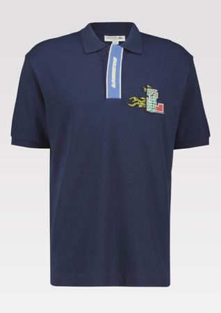 Polo Lacoste bleu marine